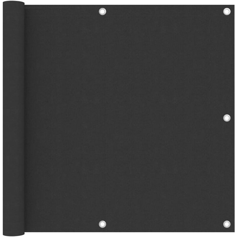 

Biombo para balcón de tela oxford antracita 90x300 cm