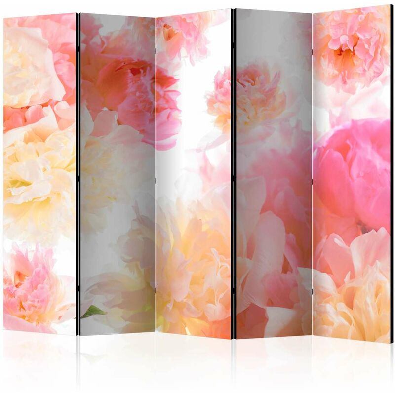 

Biombo - Pastel peonies II [Room Dividers] Medidas 225X172
