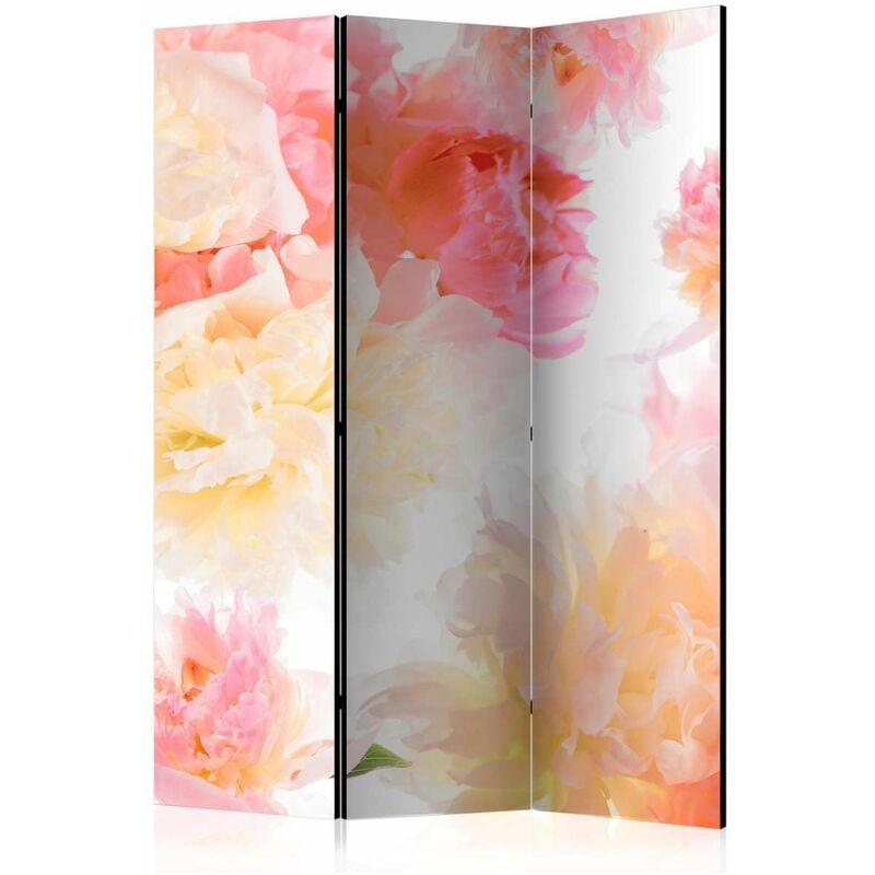 

Biombo - Pastel peonies [Room Dividers] Medidas 135X172