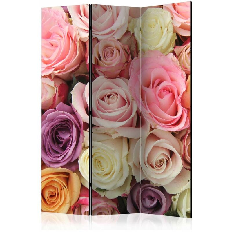 

Biombo - Pastel roses [Room Dividers] Medidas 135X172