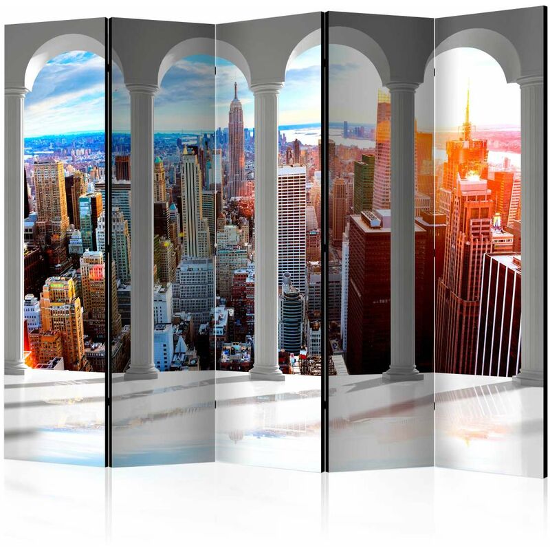 

Biombo - Pillars and New York II [Room Dividers] Medidas 225X172