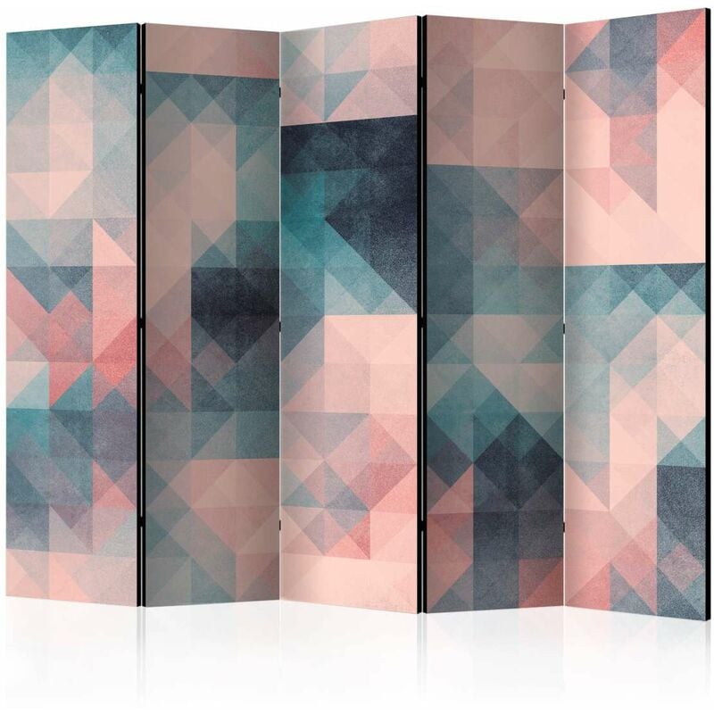 

Biombo - Pixels (Green and Pink) II [Room Dividers] Medidas 225X172