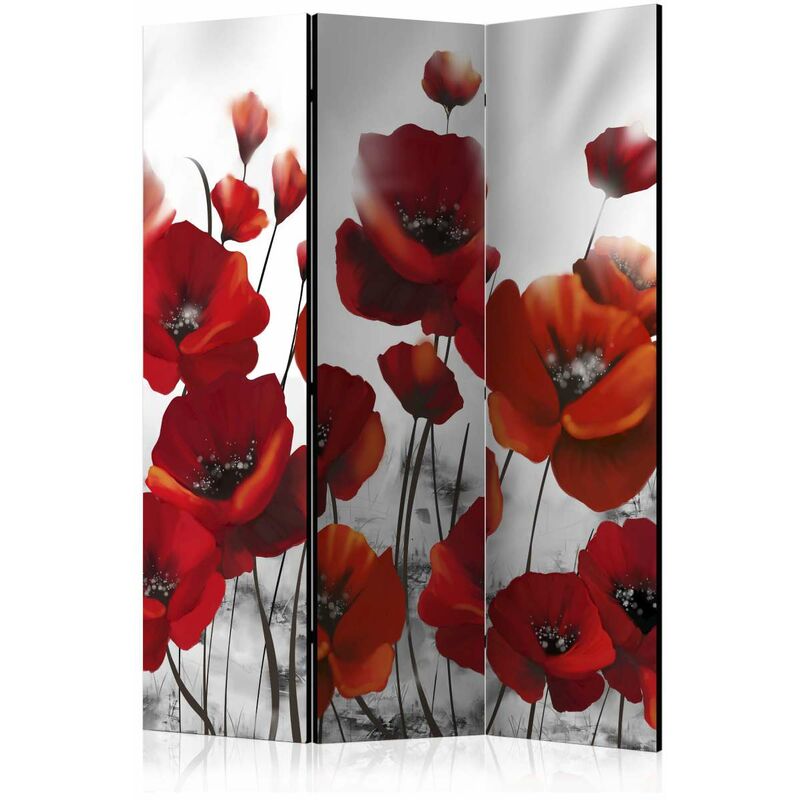 

Biombo - Poppies in the Moonlight [Room Dividers] Medidas 135X172