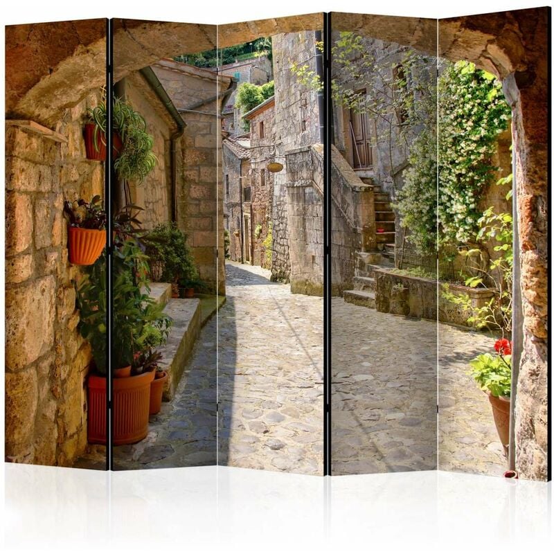 

Biombo - Provincial alley in Tuscany II [Room Dividers] Medidas 225X172