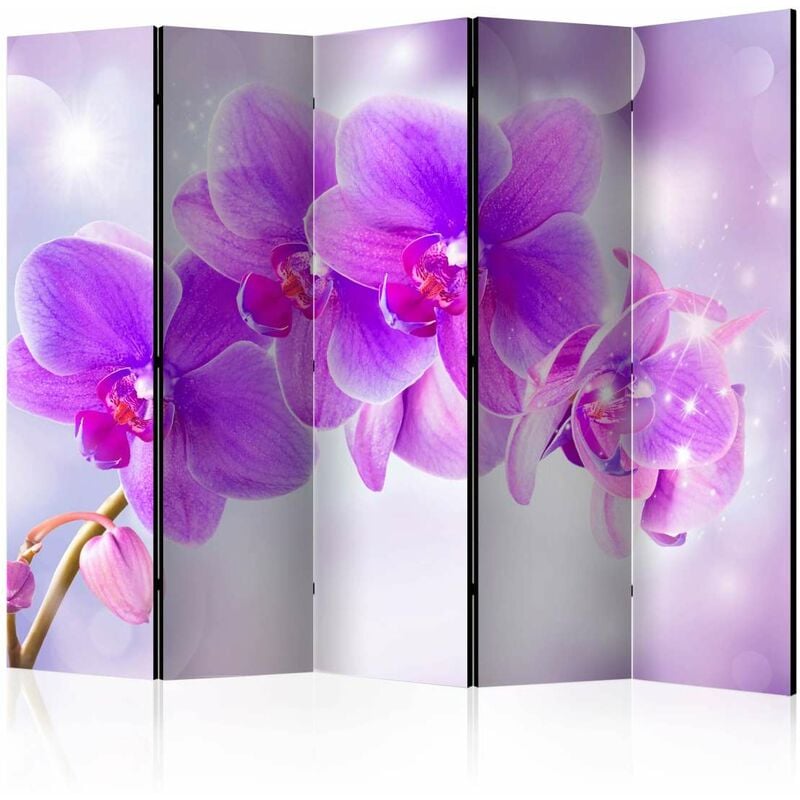 

Biombo - Purple Orchids II [Room Dividers] Medidas 225X172