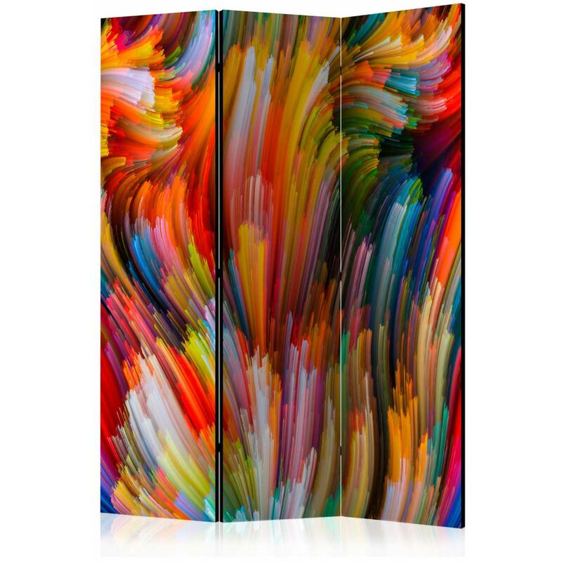 

Biombo - Rainbow Waves [Room Dividers] Medidas 135X172