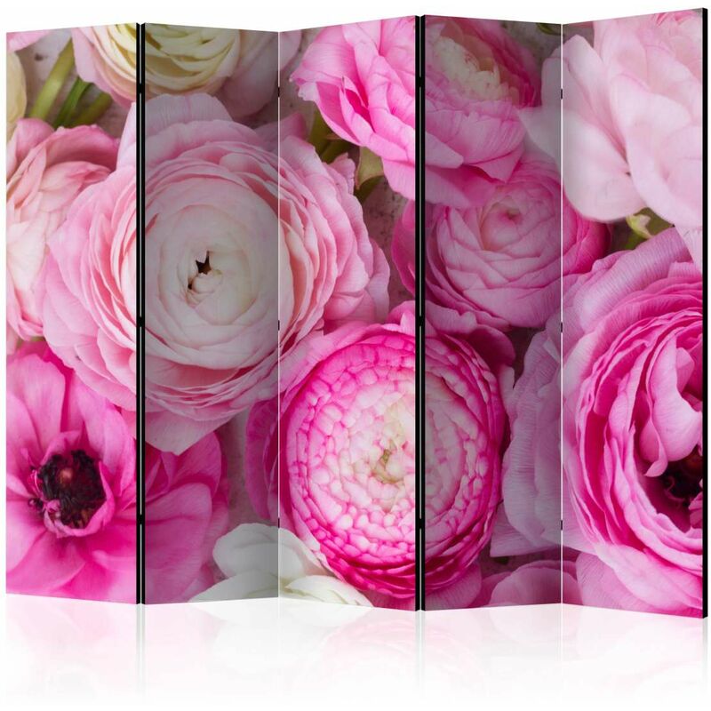 

Biombo - Ranunculus Flowers II [Room Dividers] Medidas 225X172