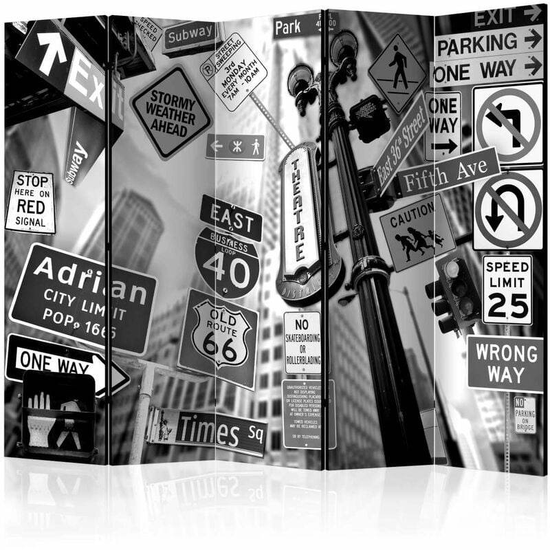 

Biombo - Roads to Manhattan II [Room Dividers] Medidas 225X172