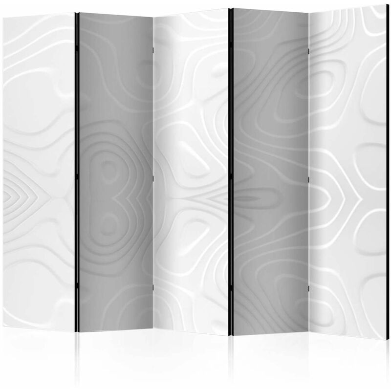 

Biombo - Room divider - White waves II Medidas 225X172