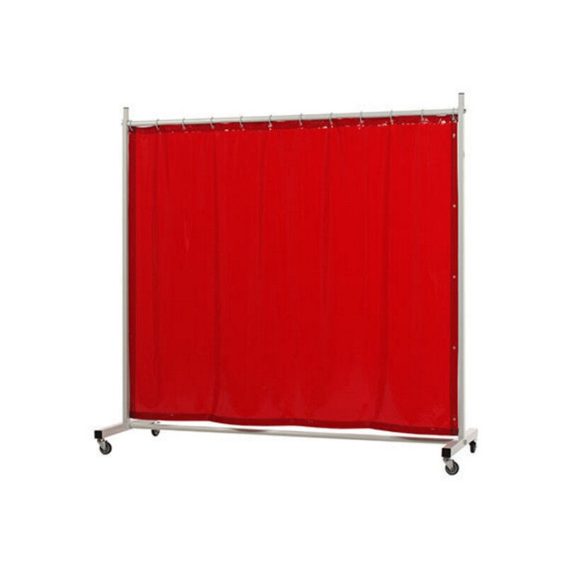 

Biombo de soldadura con ruedas Robusto | Naranja - Singular - Cepro