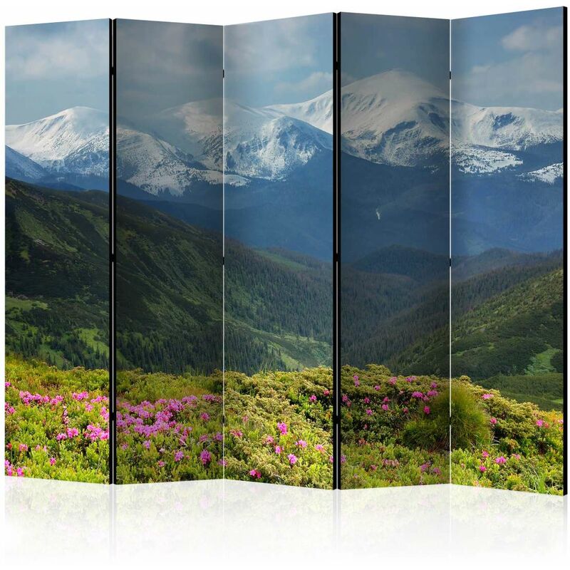

Biombo - Spring mountain landscape II [Room Dividers] Medidas 225X172