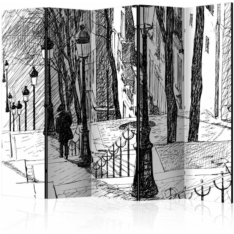 

Biombo - stairs - Montmartre II [Room Dividers] Medidas 225X172