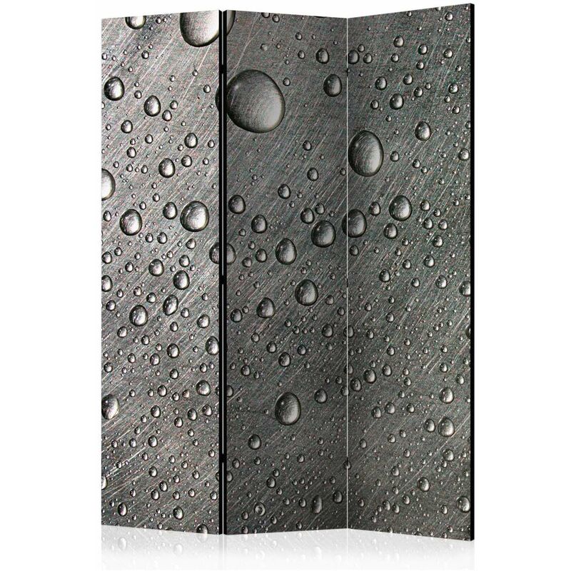 

Biombo - Steel surface with water drops [Room Dividers] Medidas 135X172