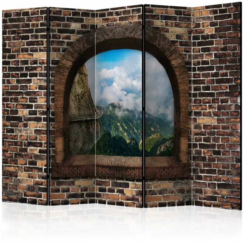 

Biombo - Stony Window: Mountains II [Room Dividers] Medidas 225X172