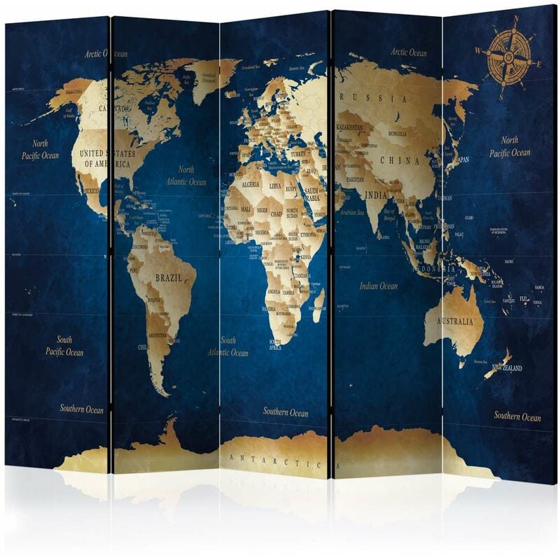 

Biombo - The Dark Blue Depths [Room Dividers] Medidas 225X172