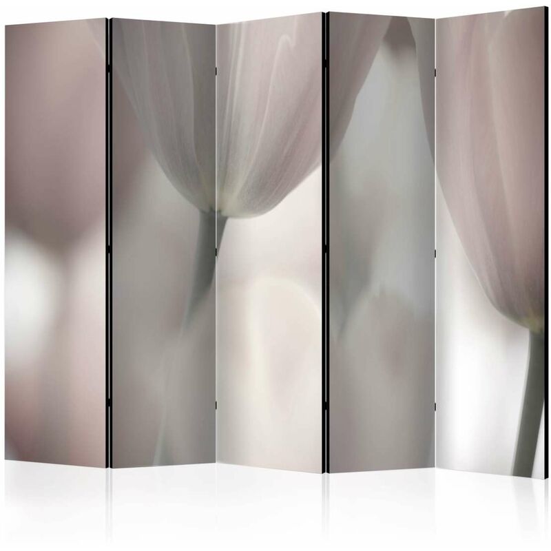 

Biombo - Tulips fine art - black and white II [Room Dividers] Medidas 225X172