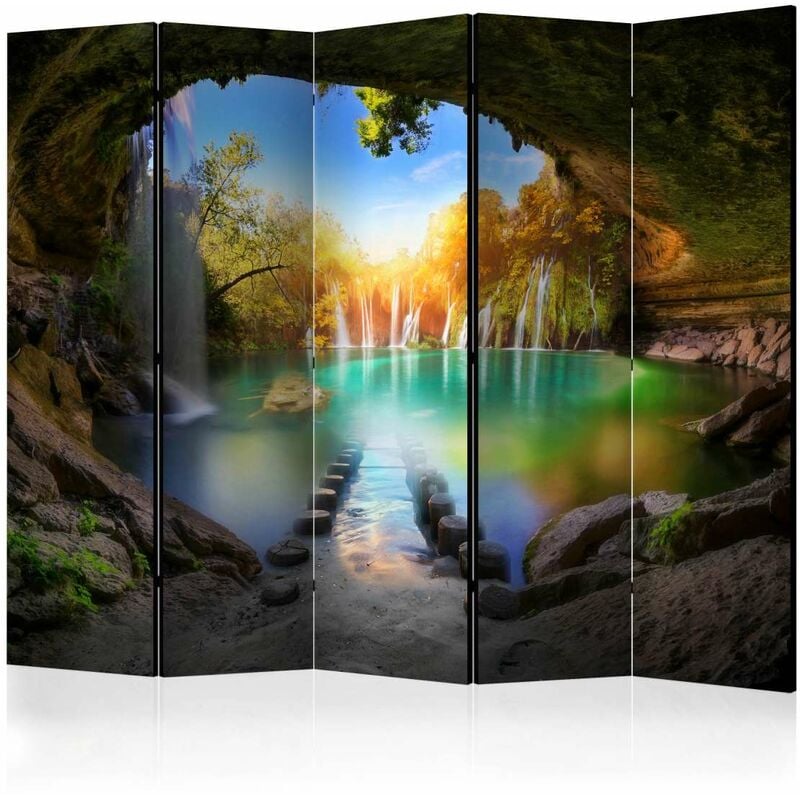 

Biombo - Turquoise Lake II [Room Dividers] Medidas 225X172