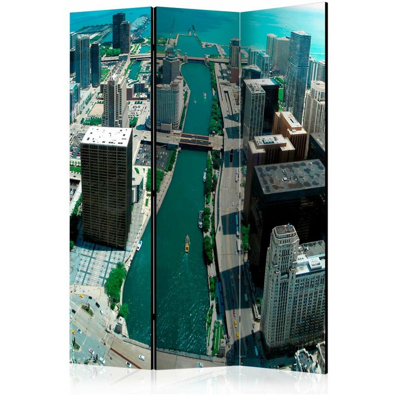 

Biombo - Urban architecture of Chicago [Room Dividers] Medidas 135X172