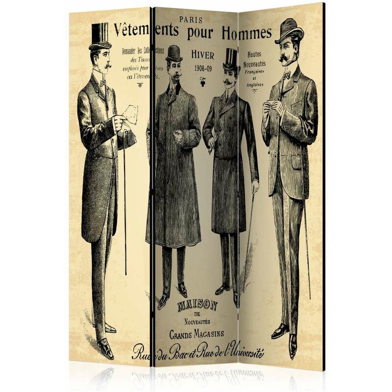 

Biombo - Vêtements pour Homme [Room Dividers] Medidas 135X172
