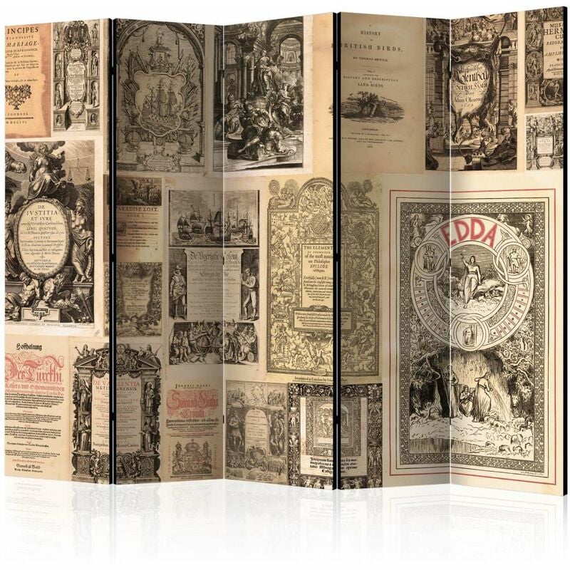 

Biombo - Vintage Books II [Room Dividers] Medidas 225X172