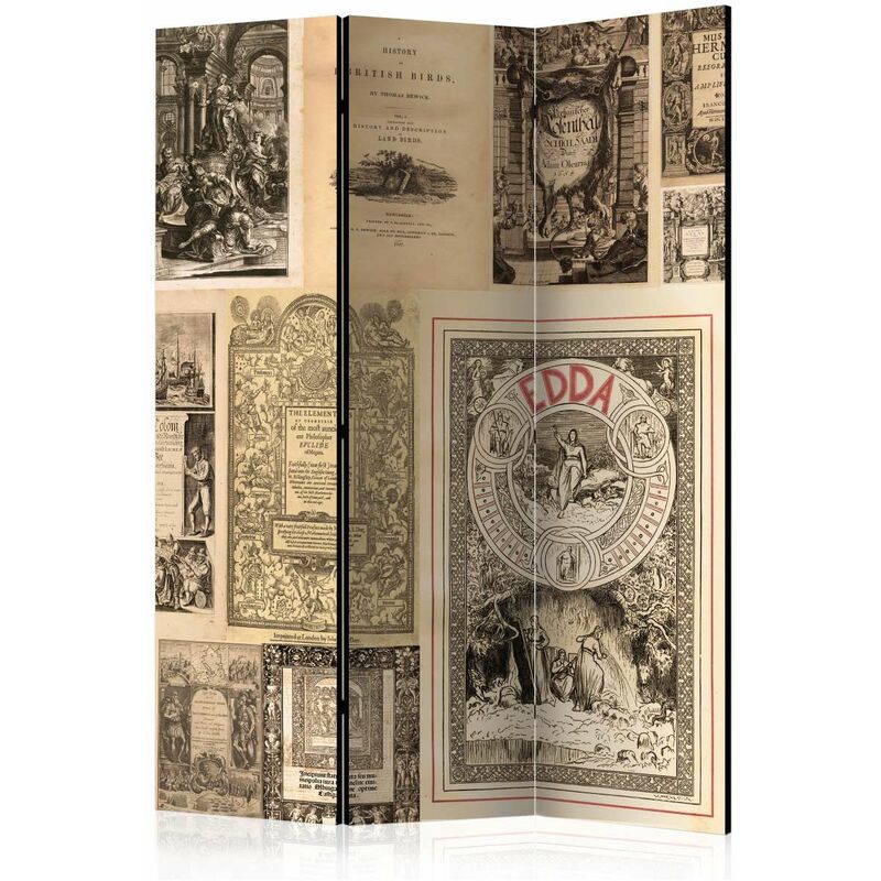 

Biombo - Vintage Books [Room Dividers] Medidas 135X172