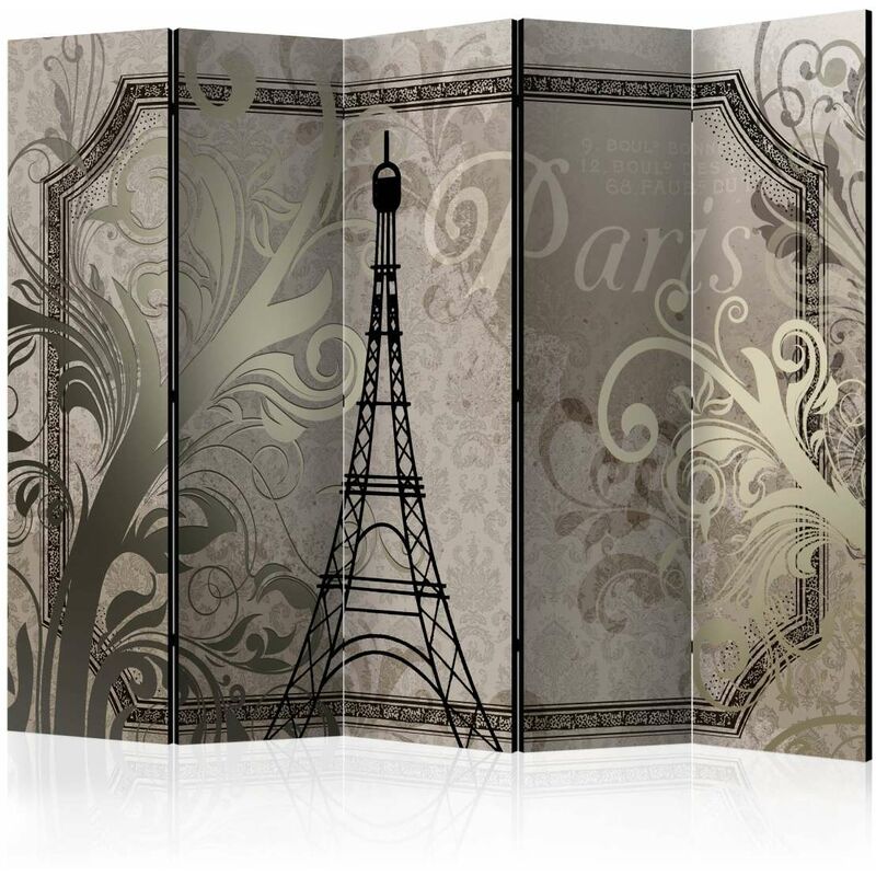 

Biombo - Vintage Paris - gold II [Room Dividers] Medidas 225X172