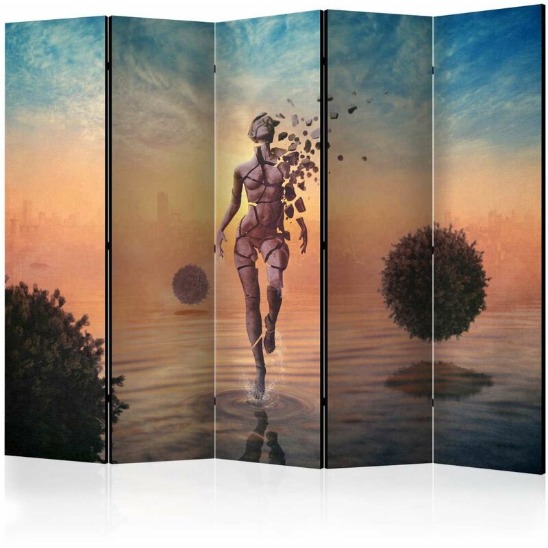 

Biombo - Walk on the Water II [Room Dividers] Medidas 225X172