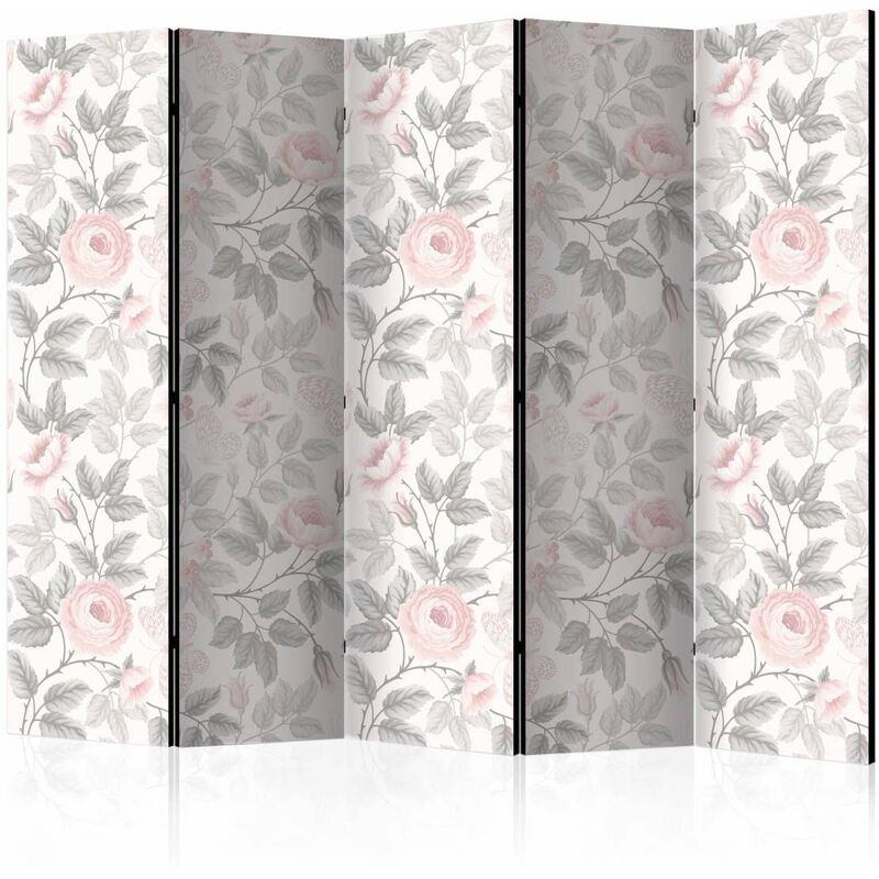 

Biombo - Watercolor Roses II [Room Dividers] Medidas 225X172