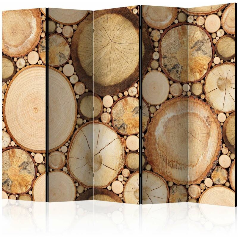

Biombo - Wood grains II [Room Dividers] Medidas 225X172