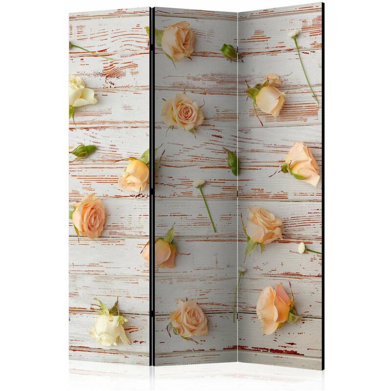 

Biombo - Wood & Roses [Room Dividers] Medidas 135X172