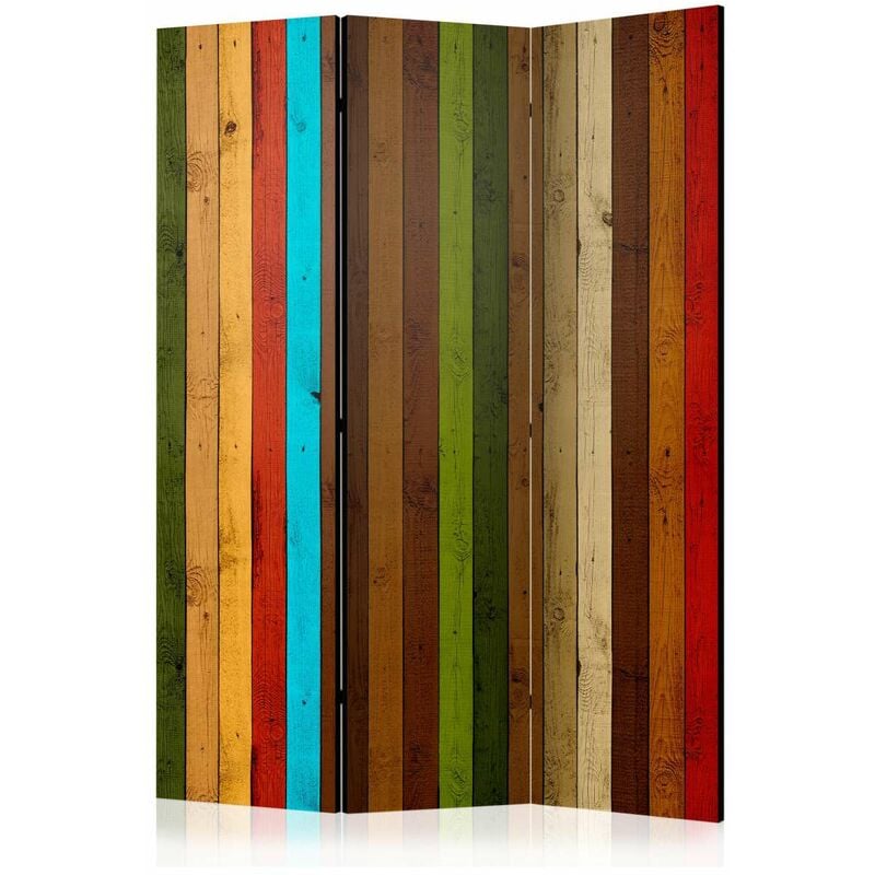 

Biombo - Wooden rainbow [Room Dividers] Medidas 135X172