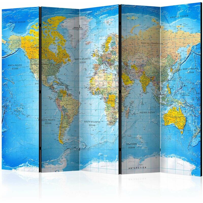 

Biombo - World Classic Map [Room Dividers] Medidas 225X172