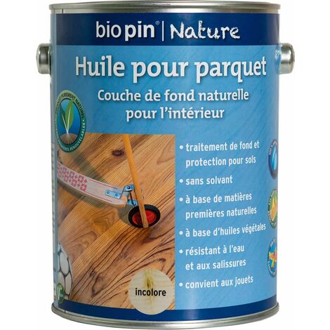 Biopin Nature Huile pour parquet 2,5 L - Incolore