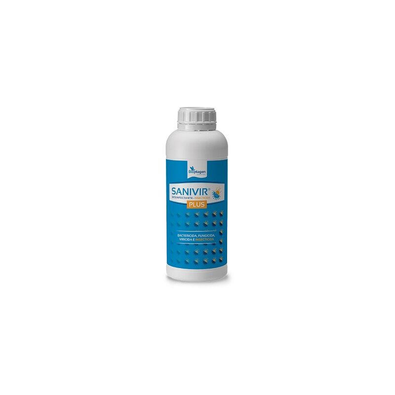 

Desinfectante Uso Zoosanitario SANIVIR PLUS, 250 ml - Bioplagen