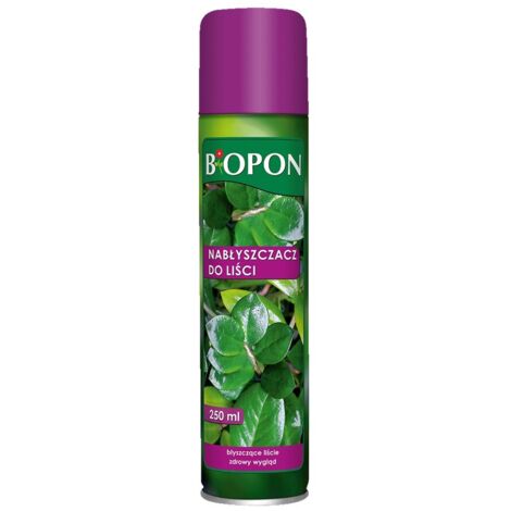 Biopon Leaf Shine per piante e fiori, spray da 250 ml