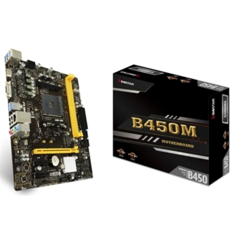 

Biostar Placa Base Biostar B450MH mATX AM4 AMD AM4