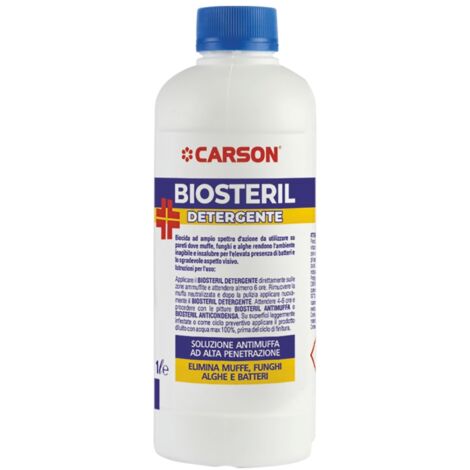 Biosteril detergente da lt 1 - soluzione antimuffa ad alta penetrazione