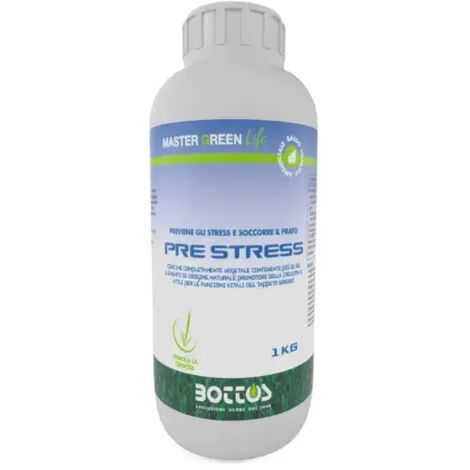 Biostimolante Pre Stress 1Kg Bottos organico anti-stress per prato all'ombra