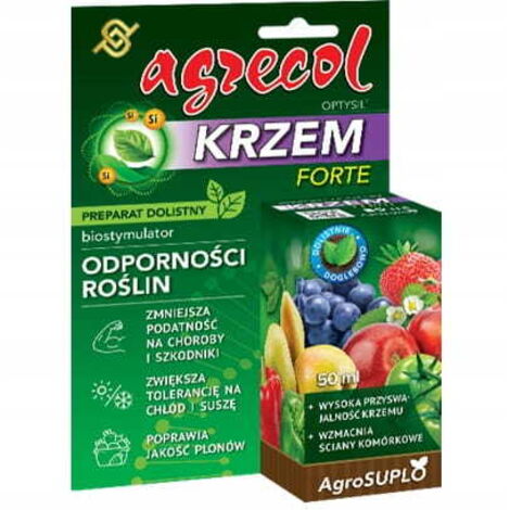 Biostimulateur anti-stress pour plantes 50 ml Silicon Forte
