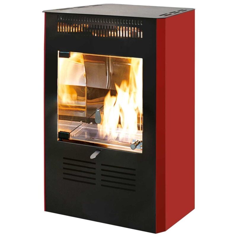 Stufa A Bioetanolo Tecno Air System 'ruby' Bordeaux 3 Kw