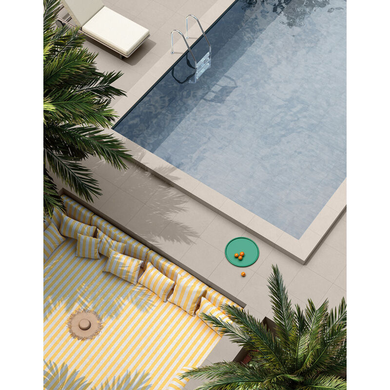 Stone By Stone - bioterre 2 - argilla - 60x60 - Naturel - (0,72 m²)