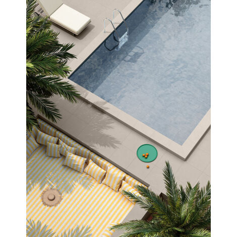 BIOTERRE 2 - ARGILLA - Naturel - 60x60x2cm