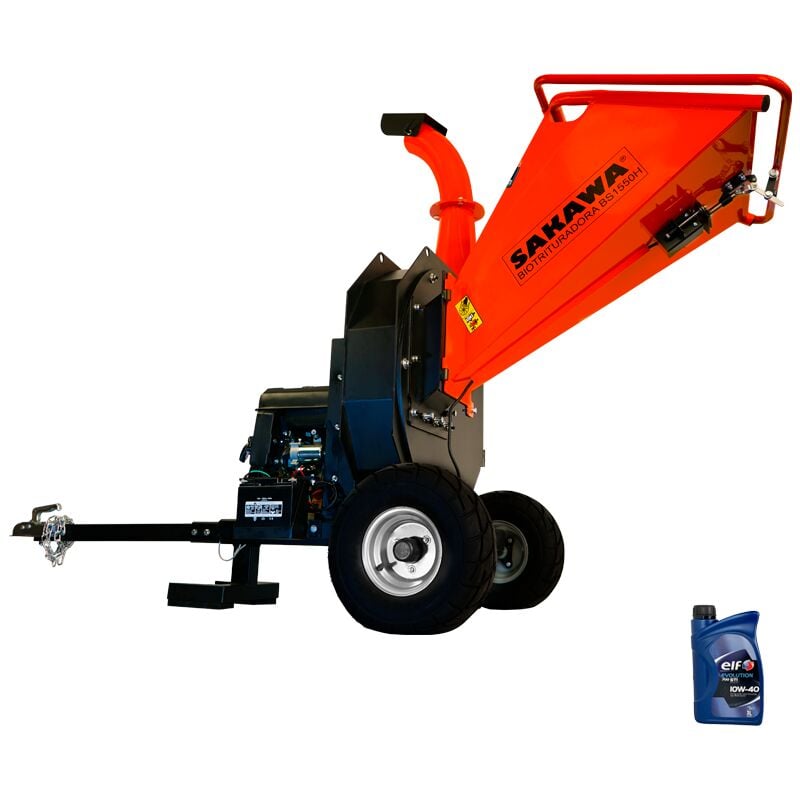 Sakawa - Biotriturateur Moteur BS1550 15CV + Huile 4 temps