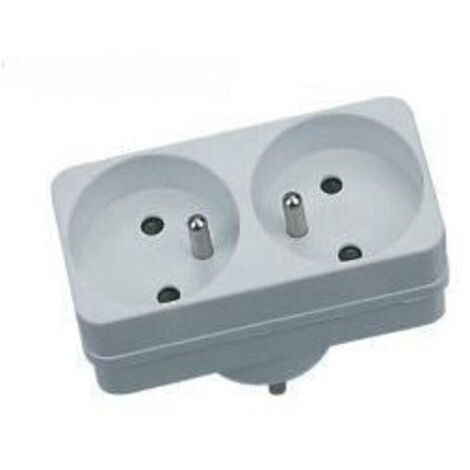BIPLITE NF 2P+T 16A BLANC GAO