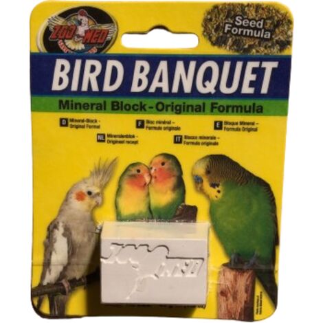 Bird Banquet Mineral Block Seed 28gr