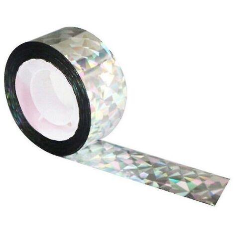 Bird repellent tape for gardens, lawns and yards pigeon repellent