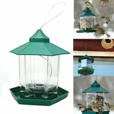 Bird Seed Dispenser Hanging or Hanging Bird Food Dispenser