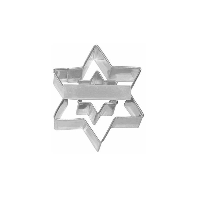 Birkmann Formina per Biscotti, Acciaio, Grau, 4 x