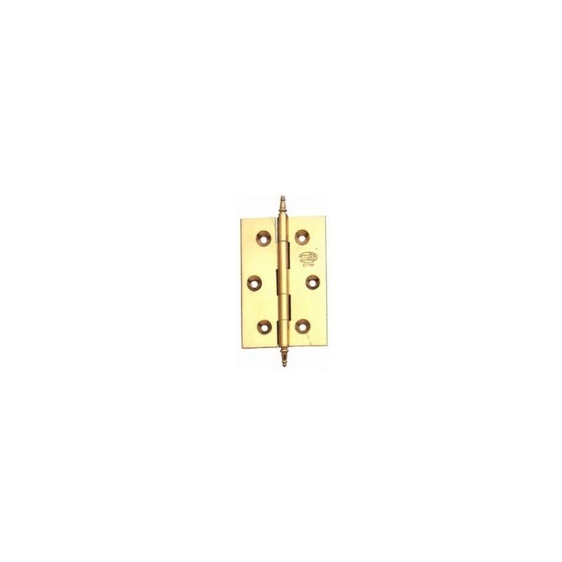 Bisagra 541 fija remate laton izda 70 - Amig