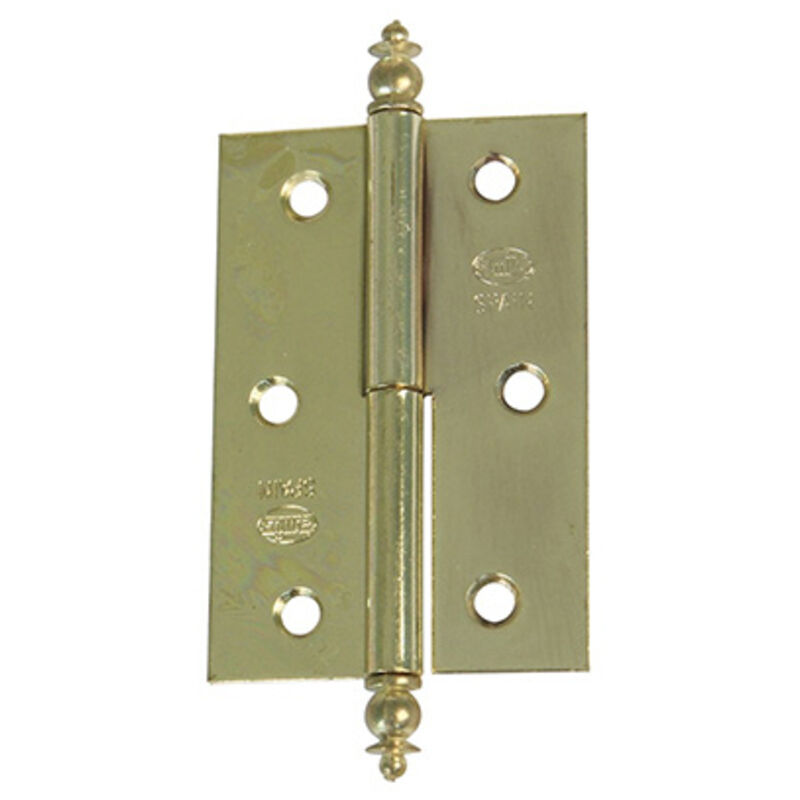 Bisagra 541 fija remate laton izda 70 - Amig